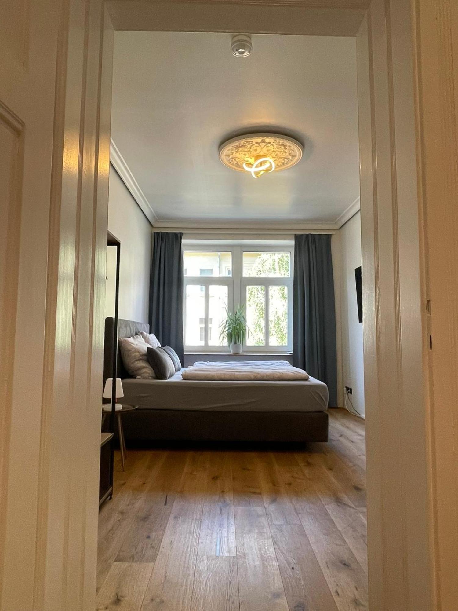Soul-Apartment Balkon Privatparkplatz 2 Boxspringbetten 55Zoll Tv Wlan Leipzig Exterior photo