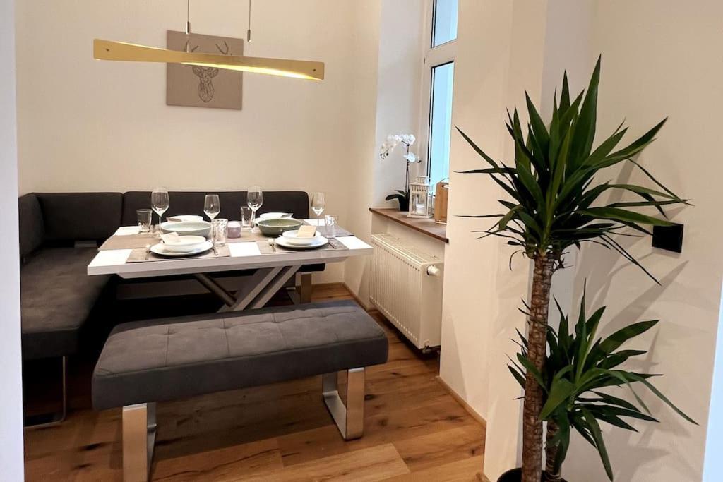 Soul-Apartment Balkon Privatparkplatz 2 Boxspringbetten 55Zoll Tv Wlan Leipzig Exterior photo